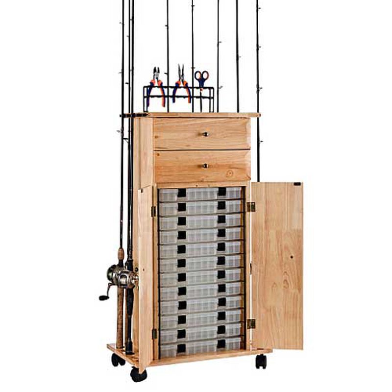 INCEPTION OUTDOORS Rod Rack Utility Box Cabinet