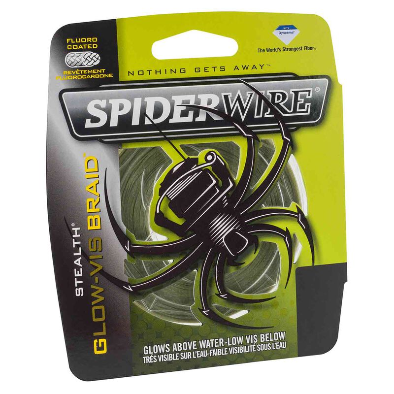 Spiderwire Stealth Braid 300-Yard Spool (Hi-Vis Yellow, Pound