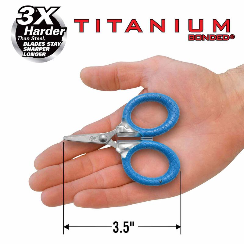 Cuda 3 inch Titanium Bonded Micro Scissors
