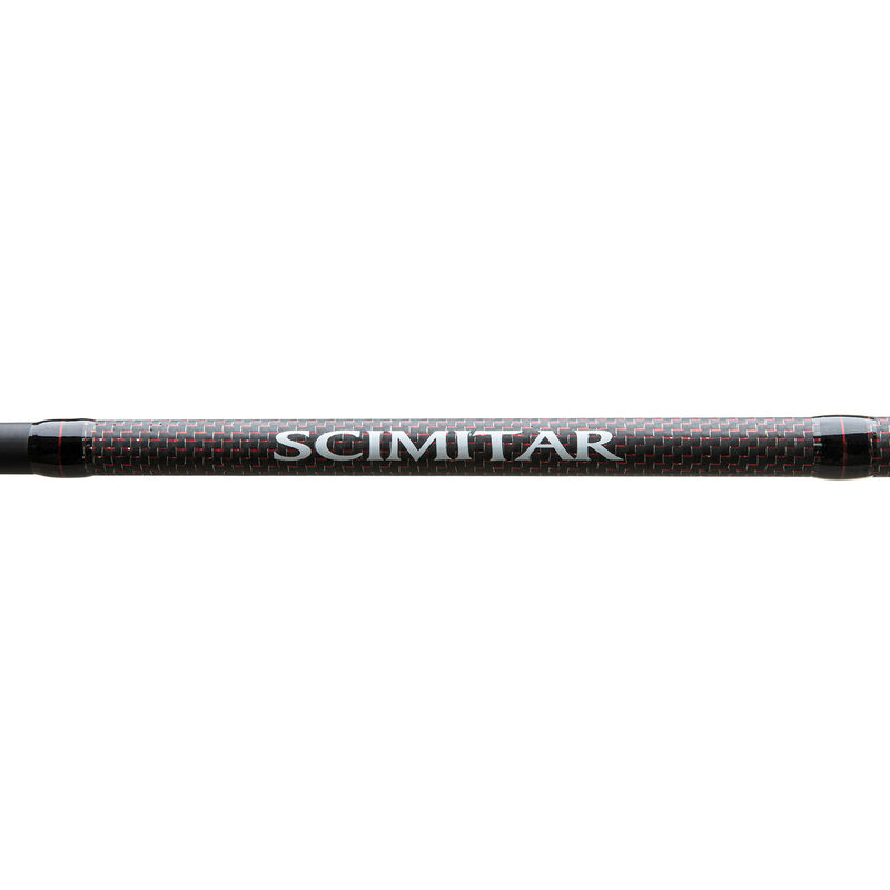 SHIMANO 6'6 Scimitar 2-Piece Spinning Rod, Medium Light Power