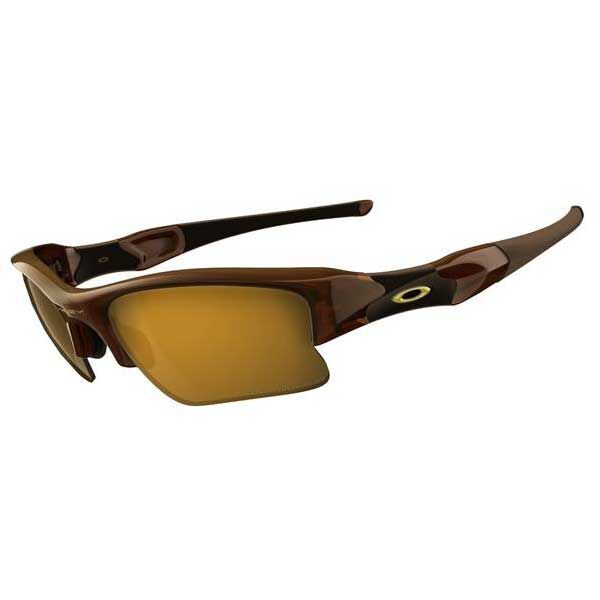 Flak Jacket® XLJ Angling Specific Sunglasses, Polished Rootbeer Frames with  Bronze Polarized Lenses