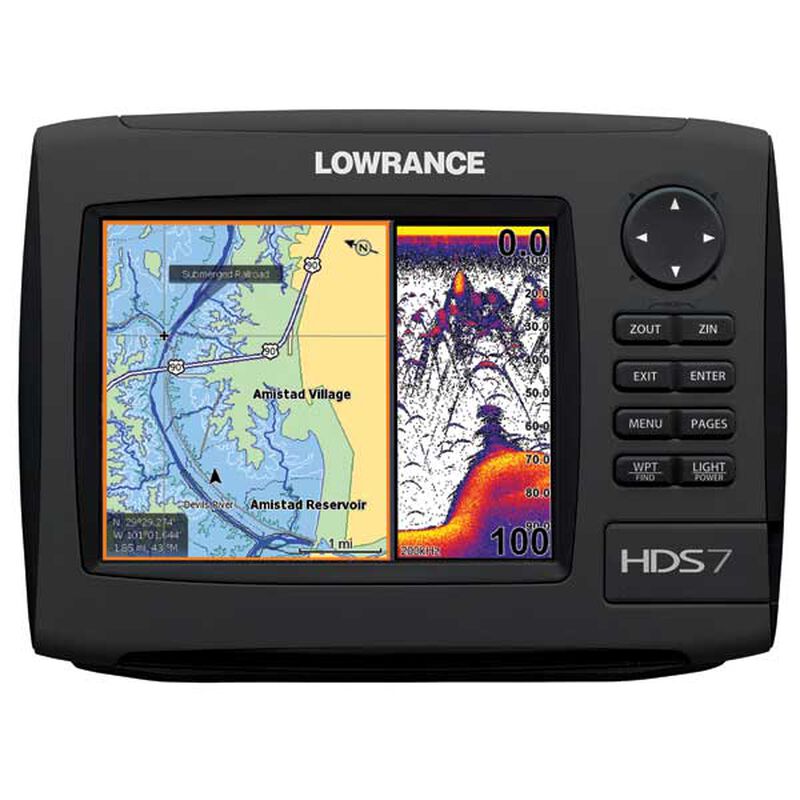 HDS-7 Gen2 Fishfinder / Chartplotter Combo, Insight USA Cartography without  Transducer