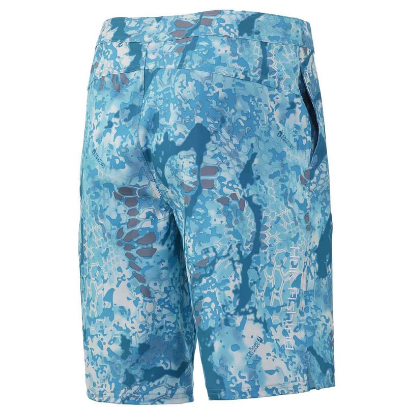 Huk, Shorts, Huk Freeman Kryptek Obskura Camo Mens Size 36 Blue  Performance Fishing Shorts