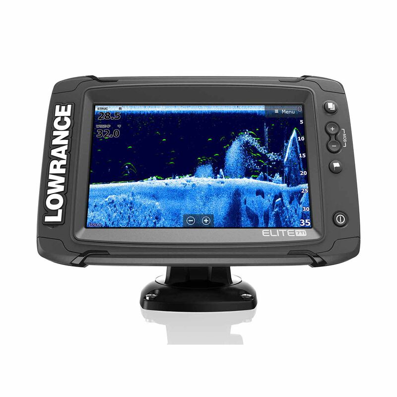 LOWRANCE Elite-7 Ti Fishfinder/Chartplotter Combo with DownScan