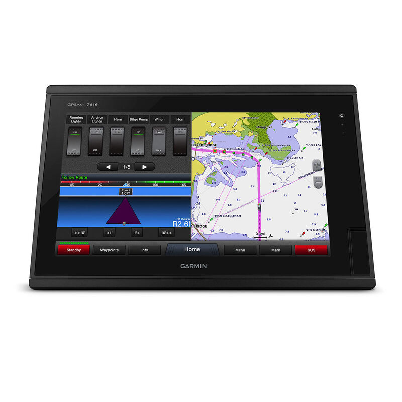 Garmin GPSMAP 7616 LCD Display Panel with Touch Screen Digitizer