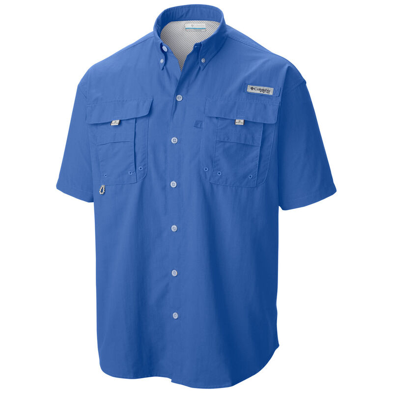 Men's PFG Bahama™ II Short Sleeve Shirt, 696 Sneaker Arod