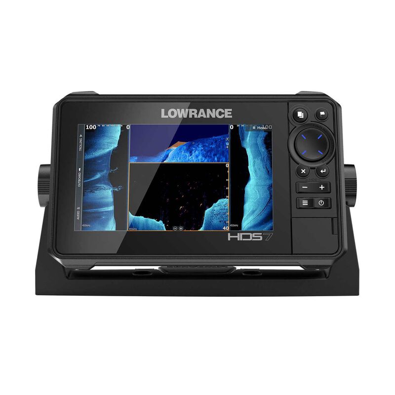 LOWRANCE HDS LIVE 7 Fishfinder/Chartplotter Combo with US Coastal and  Inland Mapping