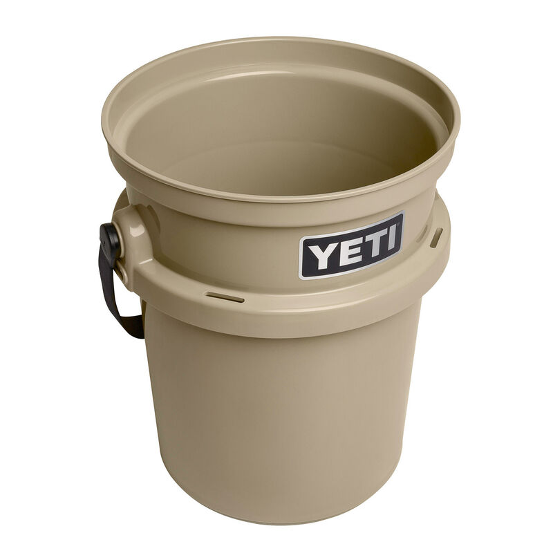 YETI Loadout 5-Gallon Bucket, Impact Resistant Fishing/Utility Bucket, Tan