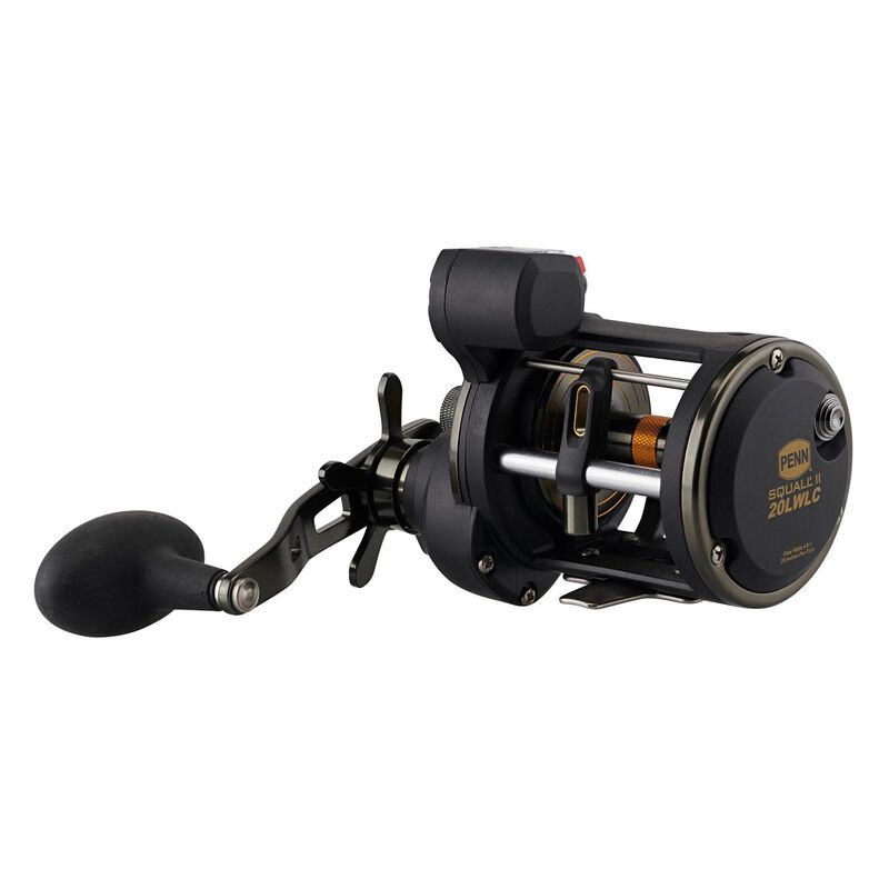 PENN Squall® II SQLII20LWLC Level Wind Conventional Reel with Line