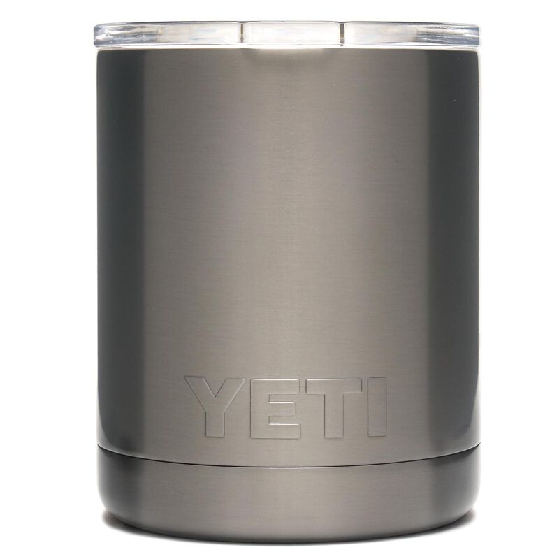 YETI Rambler 10-fl oz Stainless Steel Lowball with Magslider Lid at