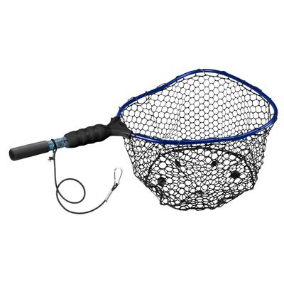 Smelt/Shad Net with D-Shaped Hoop and Fixed Handle