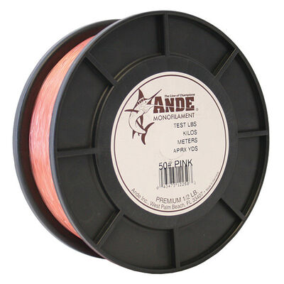 Ande Monofilament Line (Clear, 25 -Pounds test, 1/4# spool