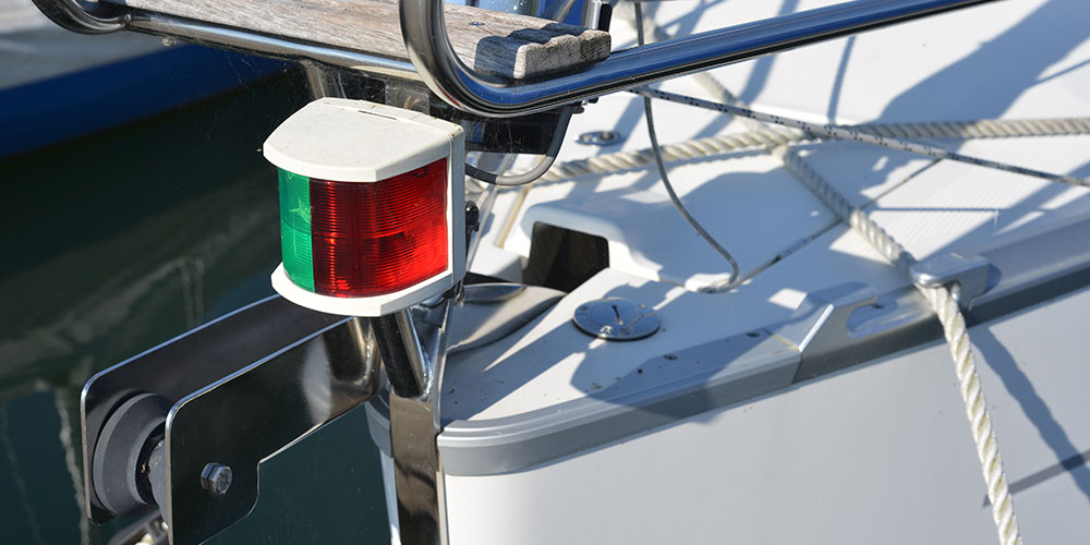 PERKO Deck Mount Navigation Lights