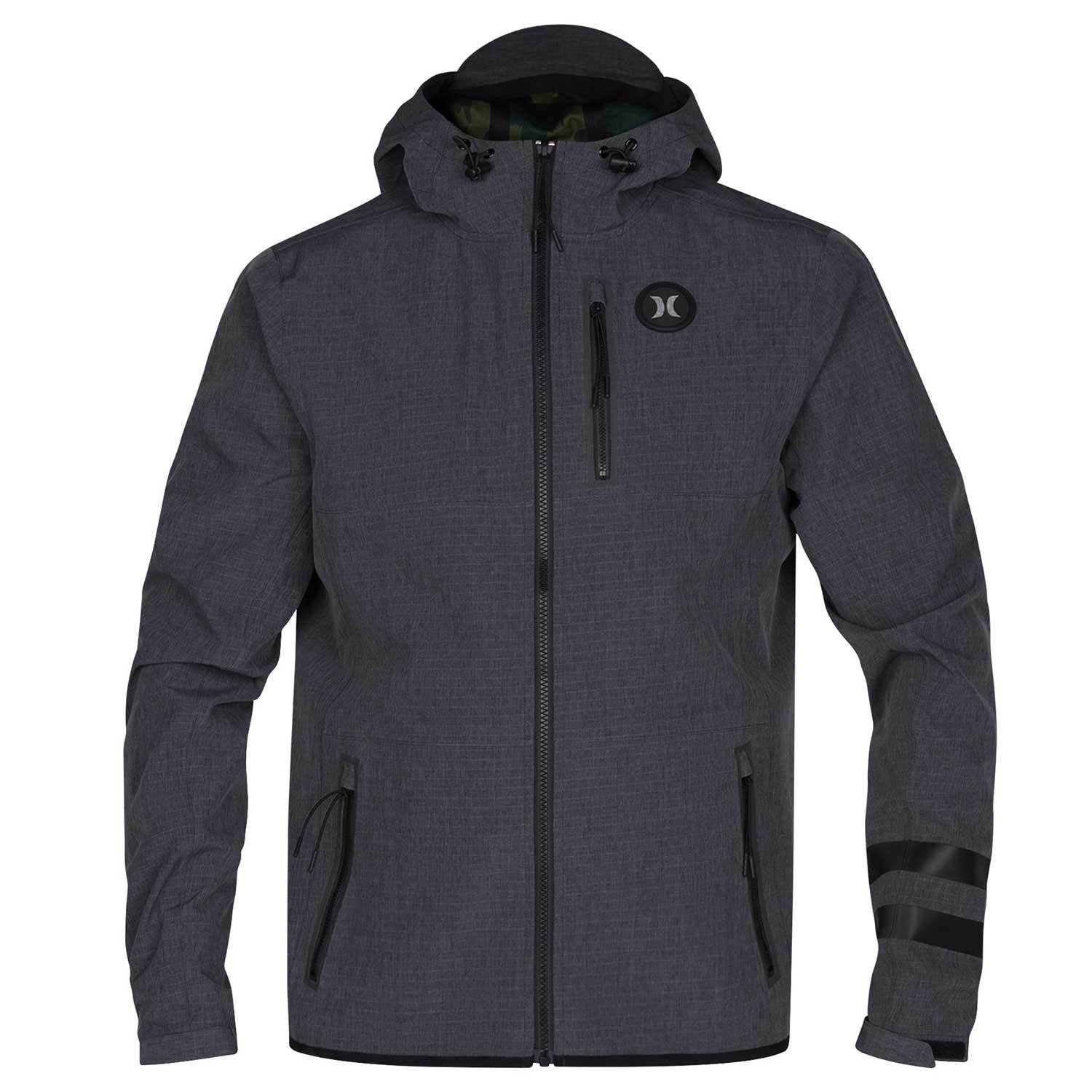 Hurley phantom on sale 3 layer jacket