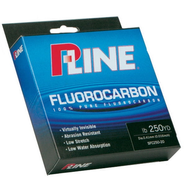 P-LINE SFC250-12 Soft Fluorocarbon, Monofilament, 12Lb
