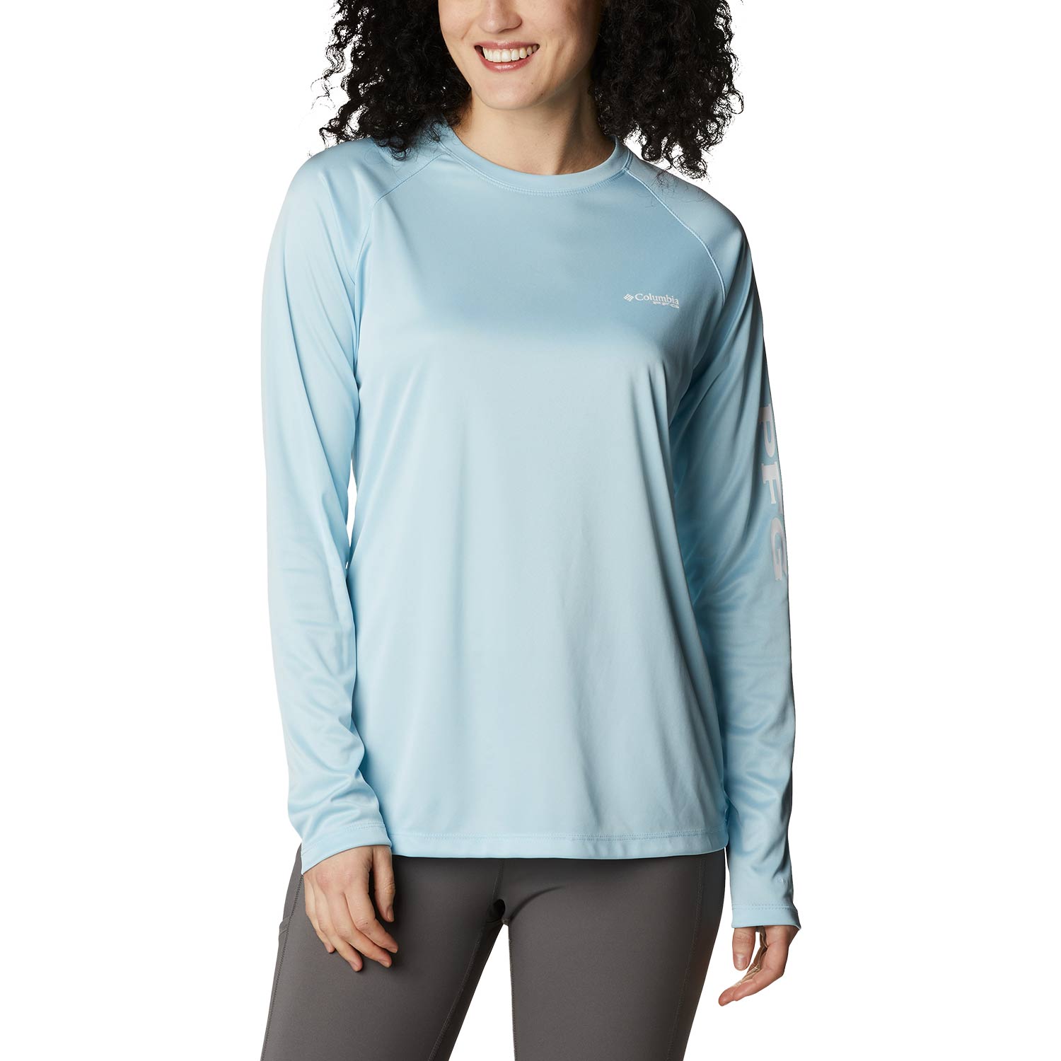 Columbia Women's Tidal Tee Heather Long Sleeve