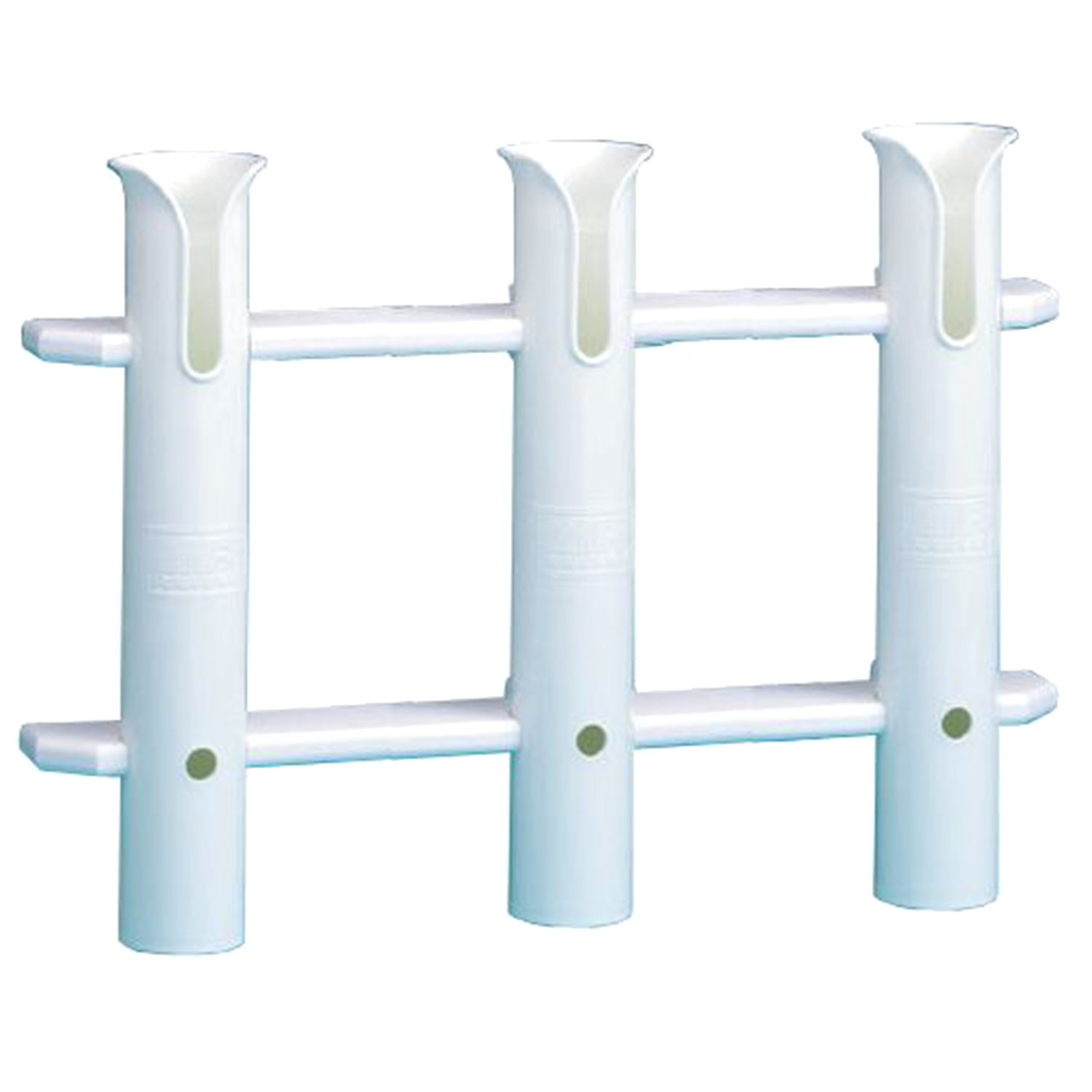 WHITECAP Polypropylene Three-Tube Tournament Rod Holder | West Marine