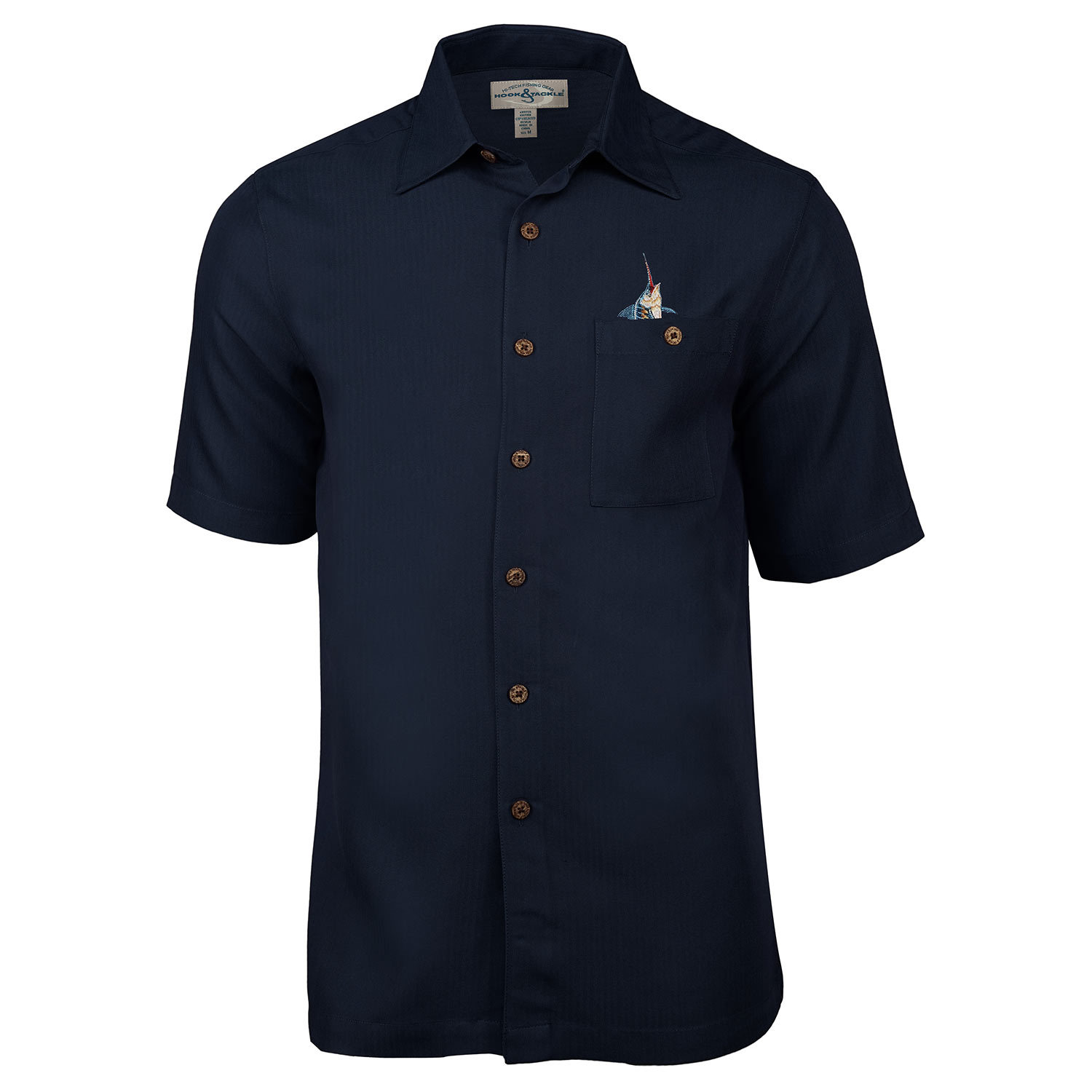 Men's The Bulls Embroidered Fishing Shirt-Hook & Tackle
