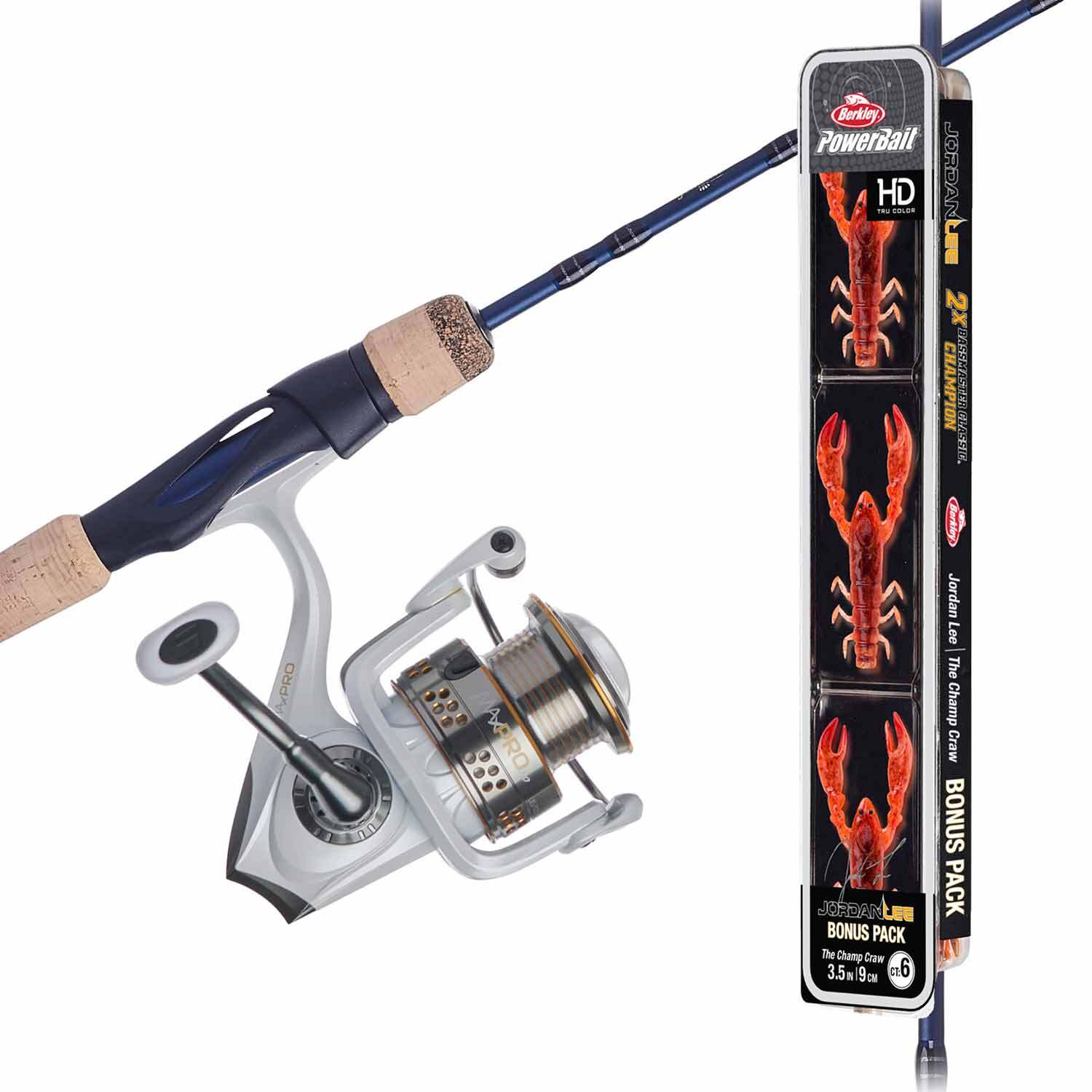  Abu Garcia 7' Jordan Lee Fishing Rod and Reel Baitcast Combo,  5 +1 Ball Bearings with Lightweight Graphite Frame & Sideplates, Durable  Construction,Yellow/Grey : Sports & Outdoors
