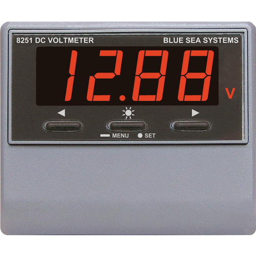 BLUE SEA SYSTEMS Digital Electrical Meter Series | West Marine