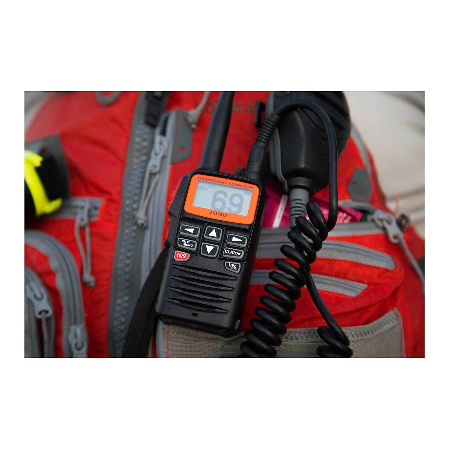 HX40 Ultra Compact 6W Handheld VHF Radio West Marine
