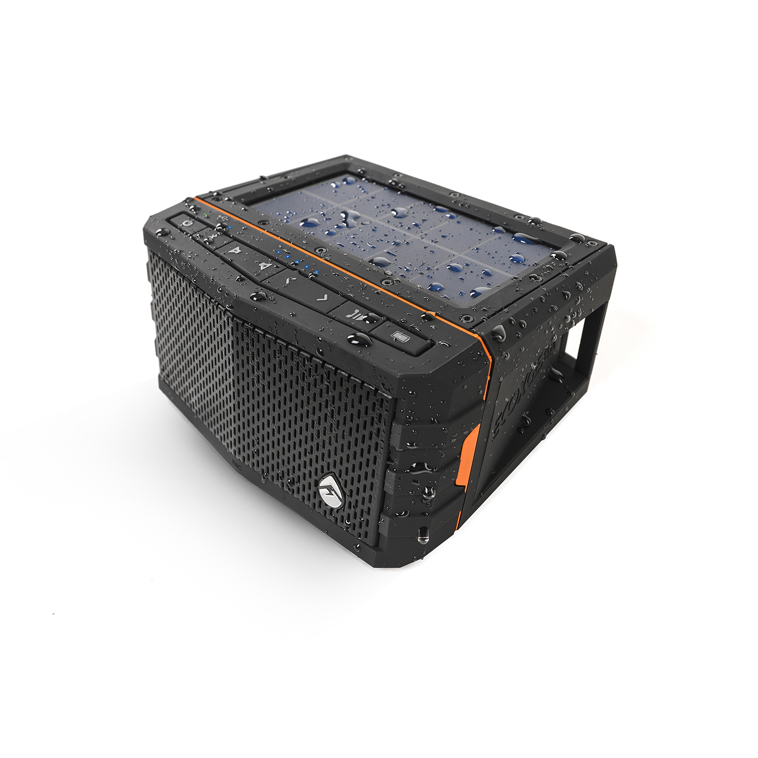 Solar powered waterproof store speaker