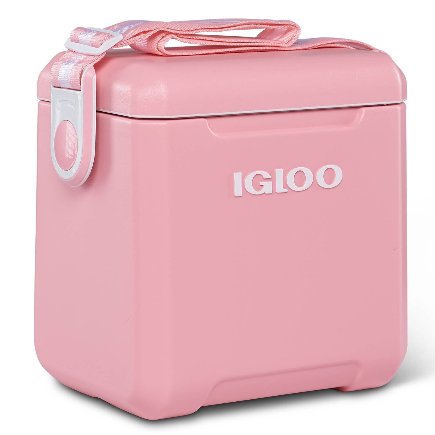 Igloo Pink Hearts Polartherm Insulated Cooler 2 Compartment Lunch Pail Box