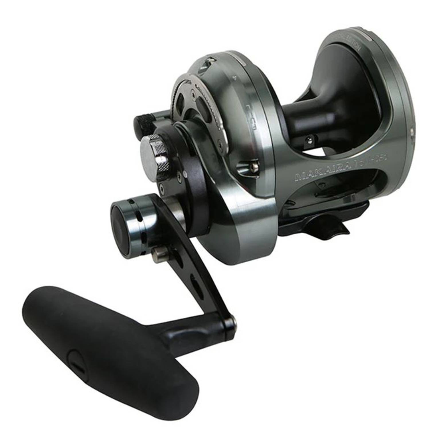 Okuma Makaira Special Edition 2-speed Gunmetal Conventional Reels 