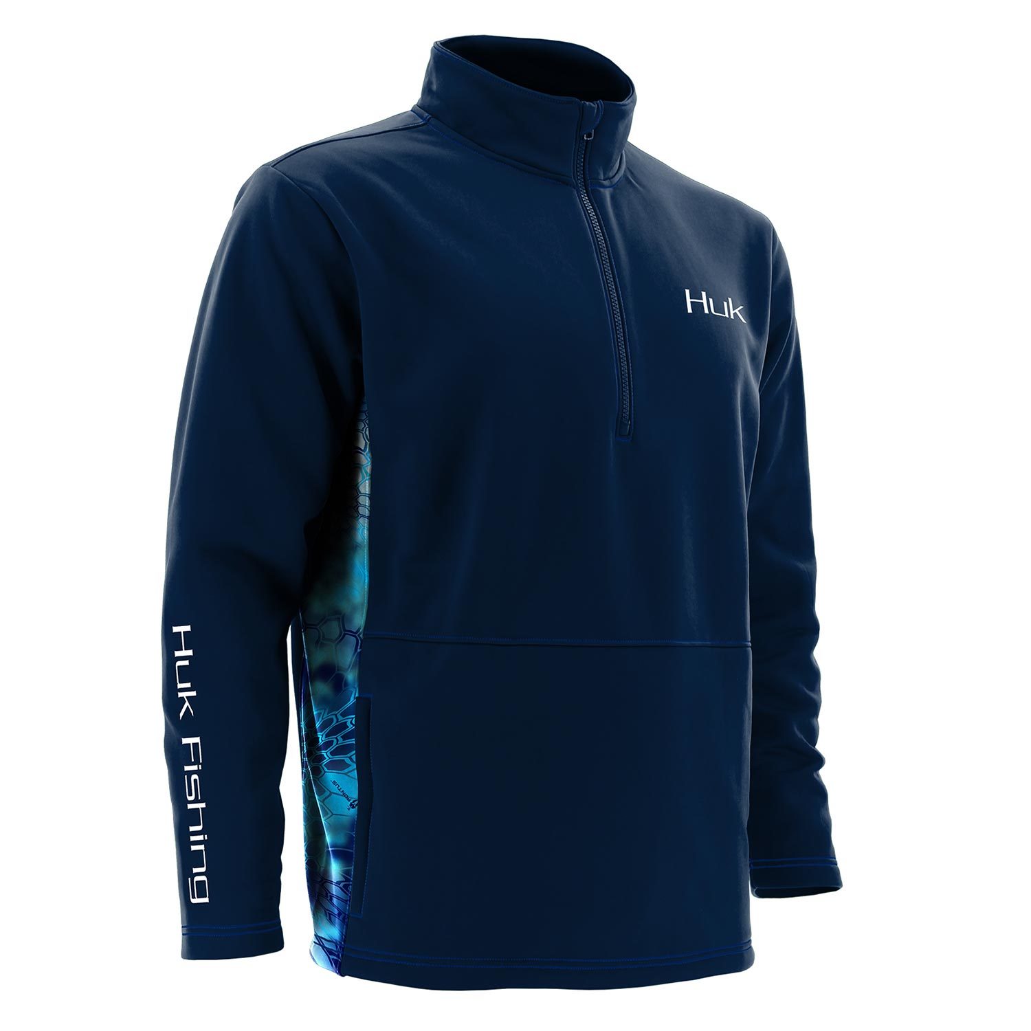 HUK Performance Fishing Mens Quarter Zip H1200147-P, Mens, Quarter Zip,  H1200147