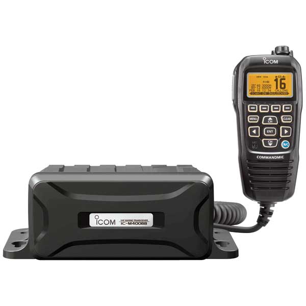 Icom M Bb Black Box Dsc Vhf Radio With Commandmic Iv West Marine