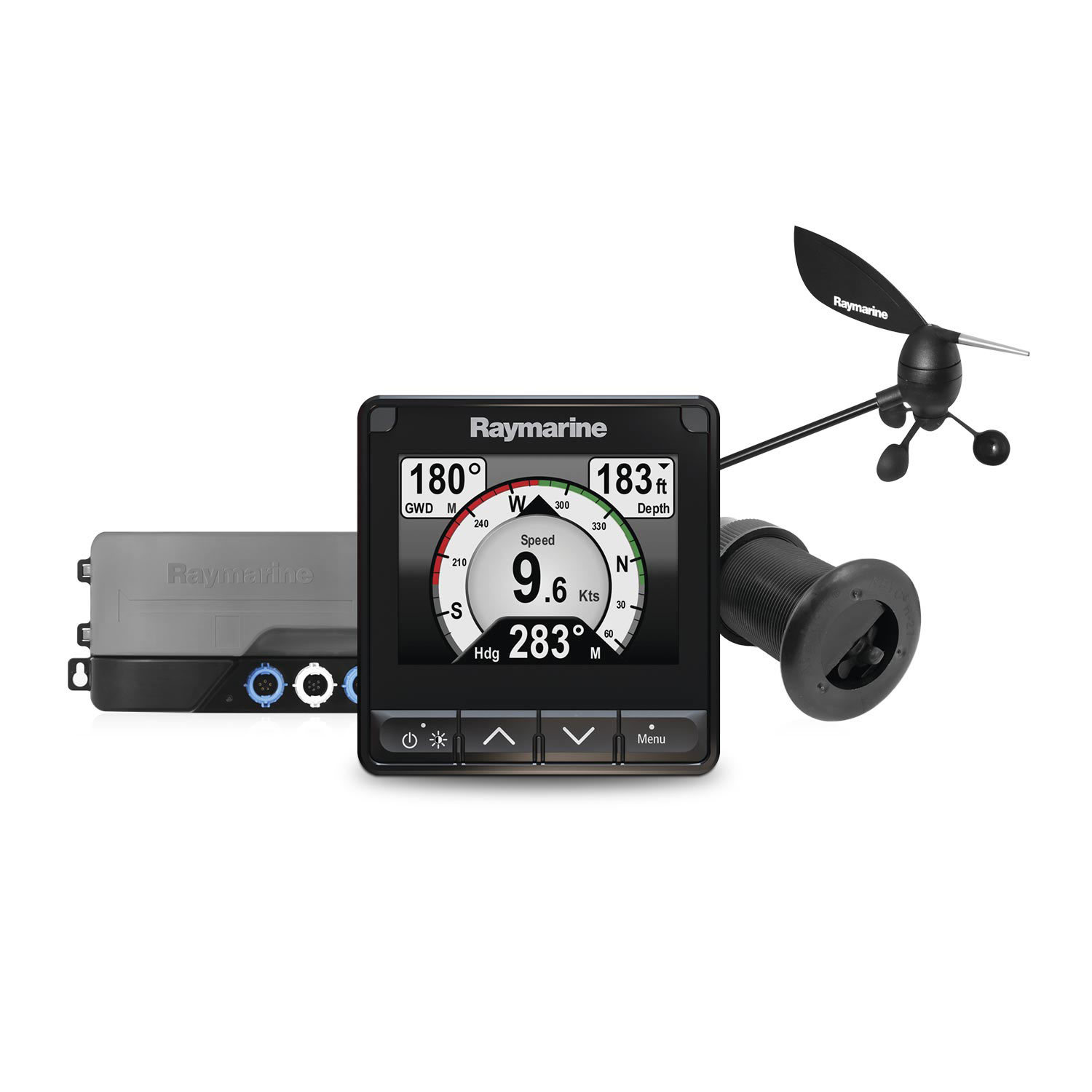 Raymarine I70 System Pack With Wind Depth And Speed Transducers West Marine