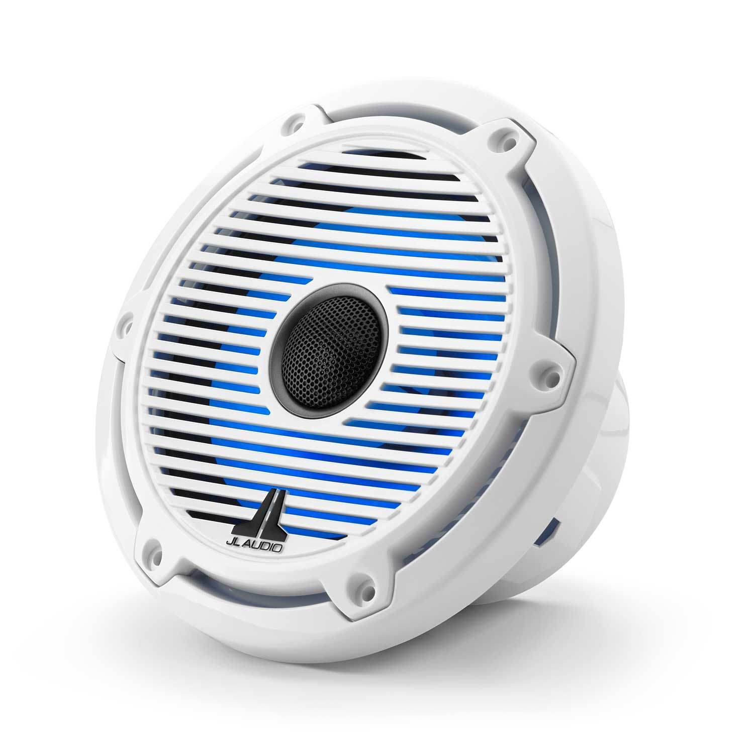 JL AUDIO M6-650X-C-GwGw-i 6.5" Marine Coaxial Speakers, White Classic ...