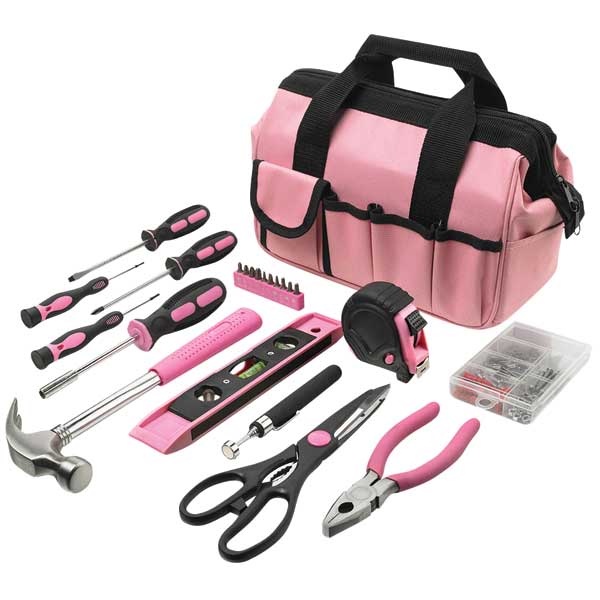 Pink Essentials Tool Set