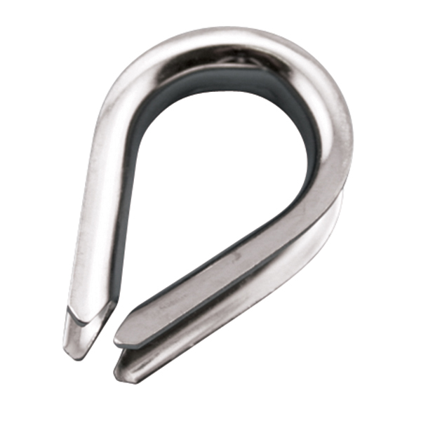 Stainless Steel Cable Thimble - 1/8 - TekSupply