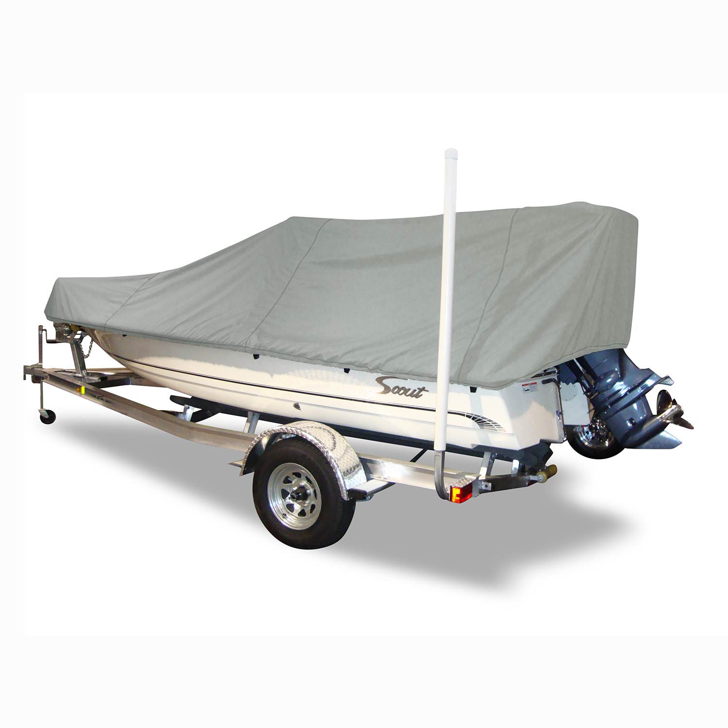 CARVER 18'6 Styled-to-Fit Boat Cover for Narrow V-Hull Center