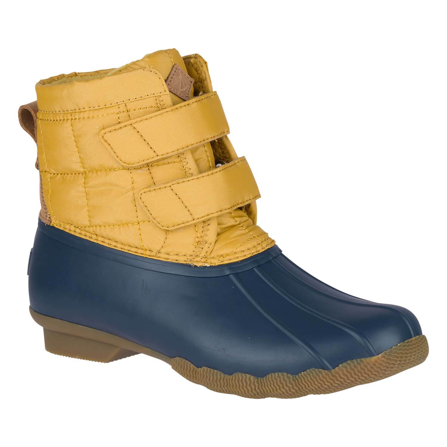 Yellow sperry hot sale duck boots