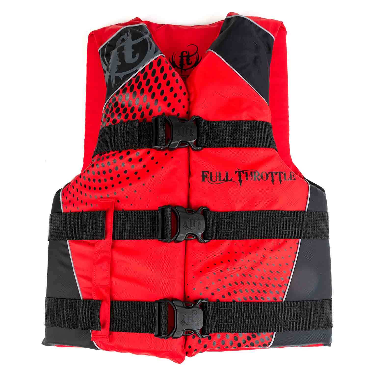 KENT Full Throttle Nylon Life Jacket, Teen 90+ lbs. | West Marine