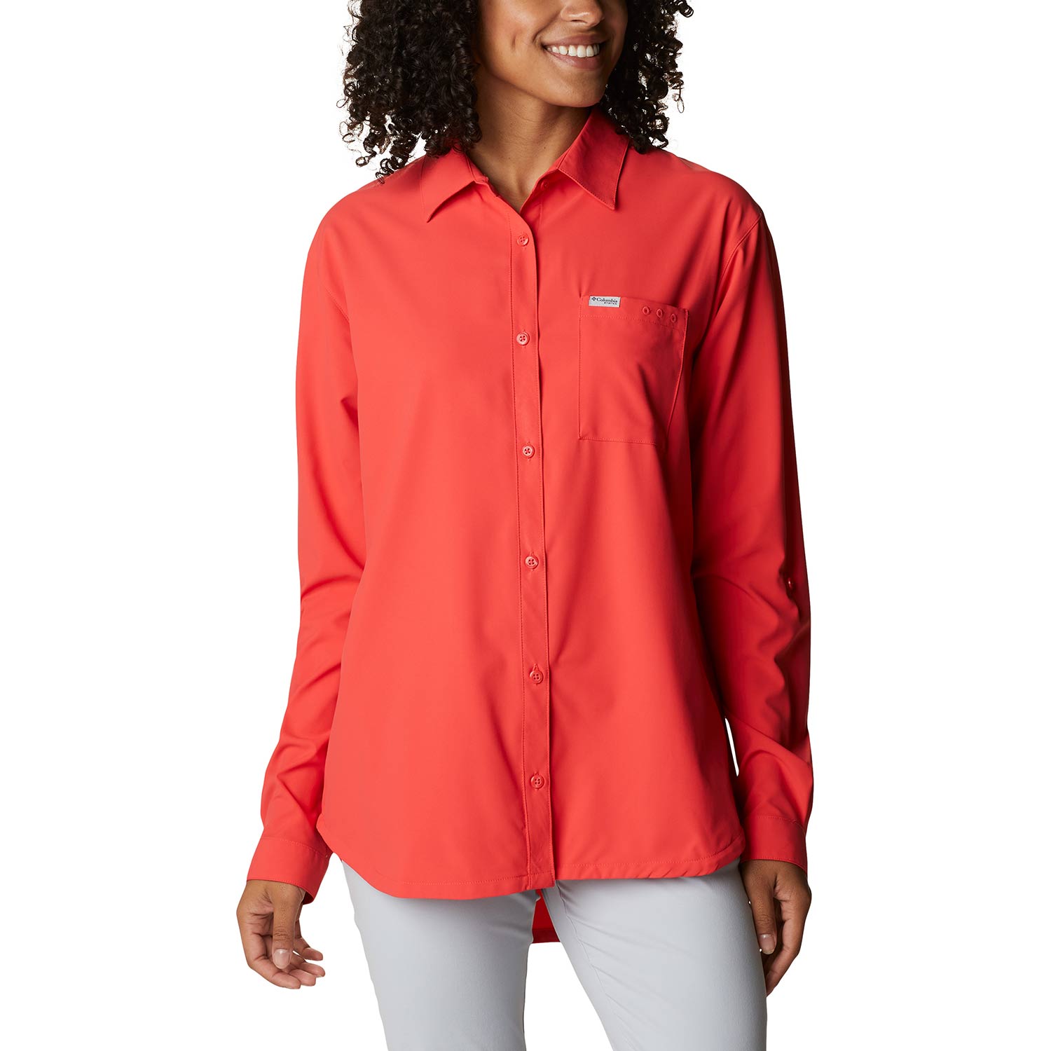 columbia womens button downs