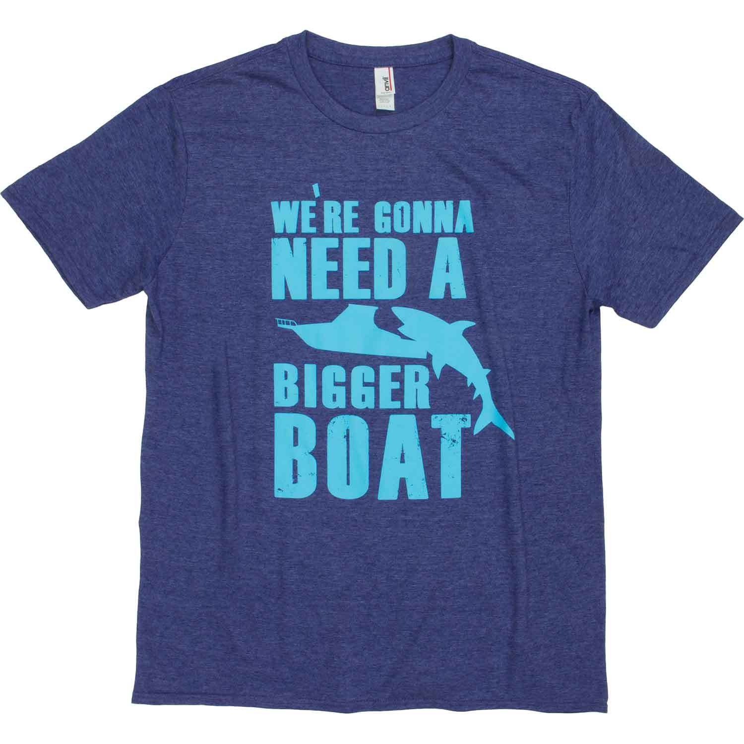 WEST MARINE Men's Size XL Shirt Blue Sport Fishing Boat Print