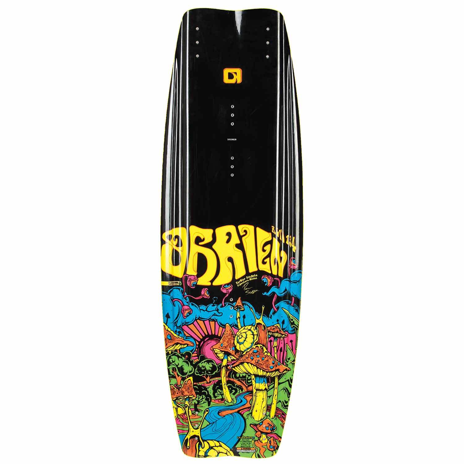 O'BRIEN 134cm Revro Wakeboard Combo with Link Binding, 6-8