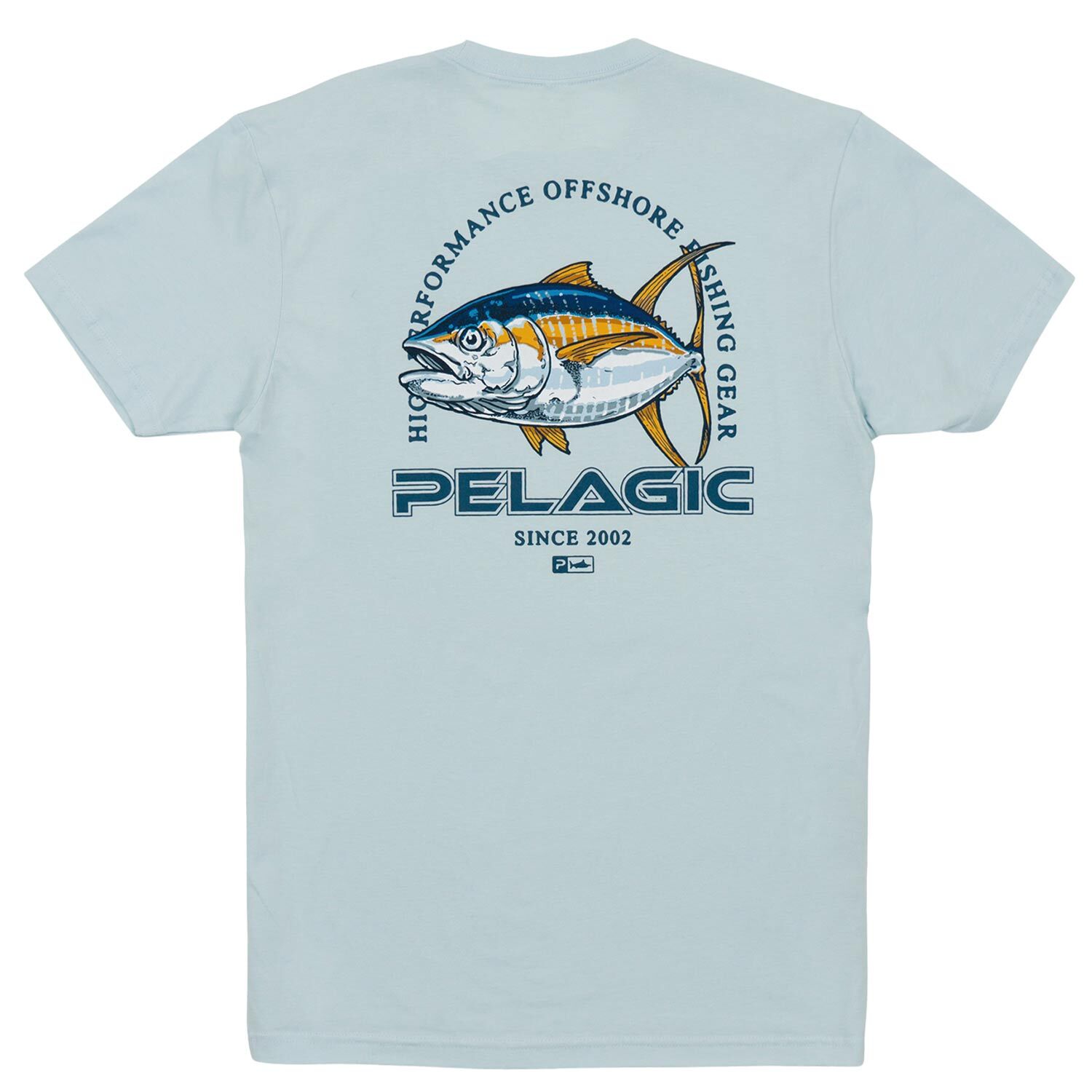  Yellowfin Tuna Fishing Shirt For Men Premium T-Shirt :  Clothing, Shoes & Jewelry