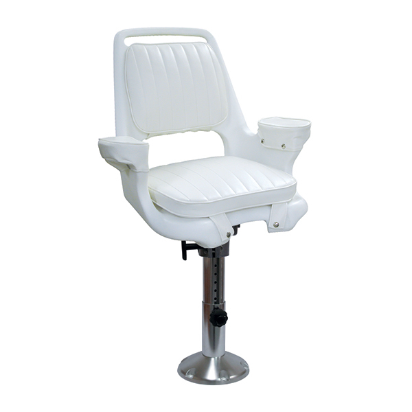 WISE SEATING Captain's Chair with WP21-18S Pedestal