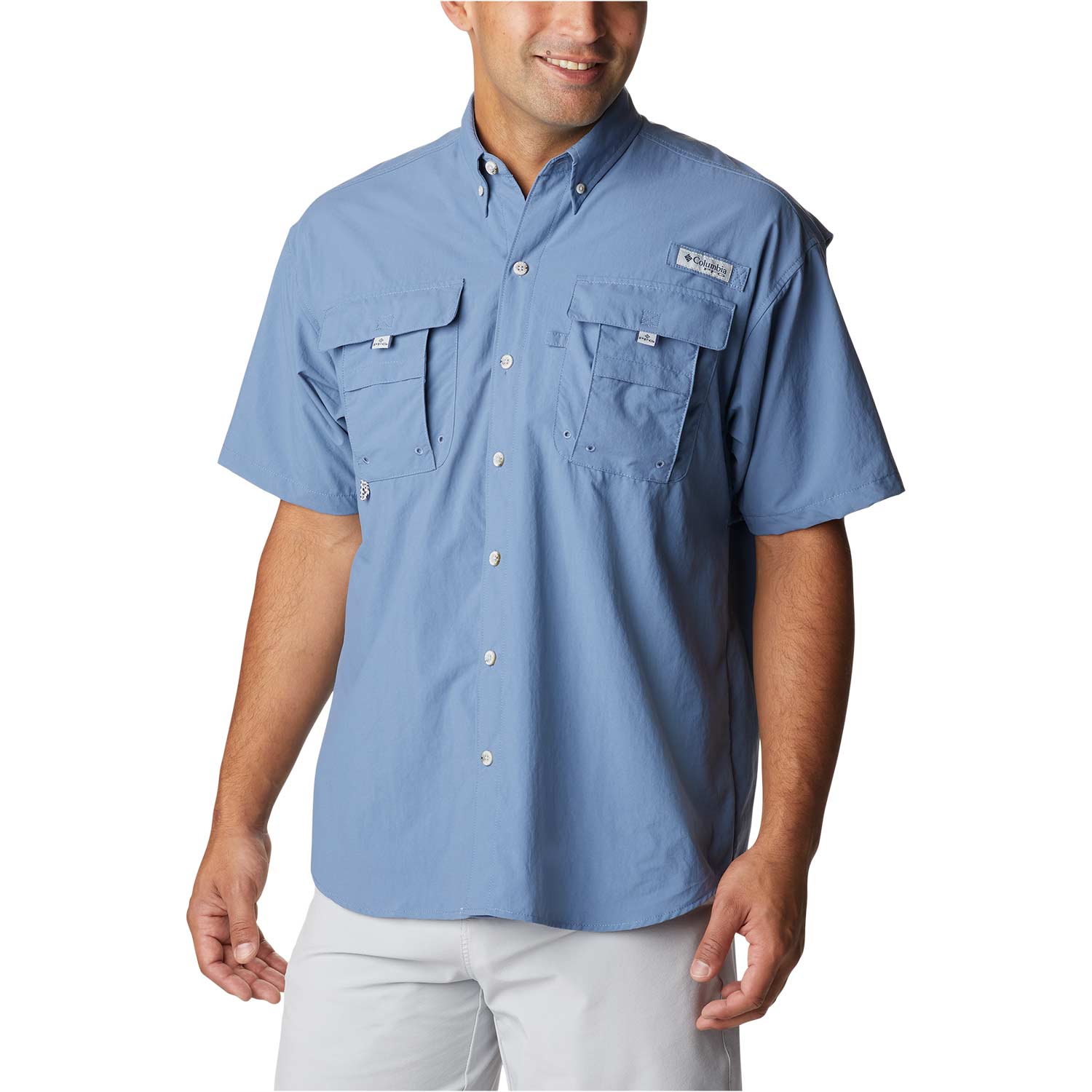 Columbia Men's PFG Bahama II UPF 30 Short Sleeve Fishing Shirt