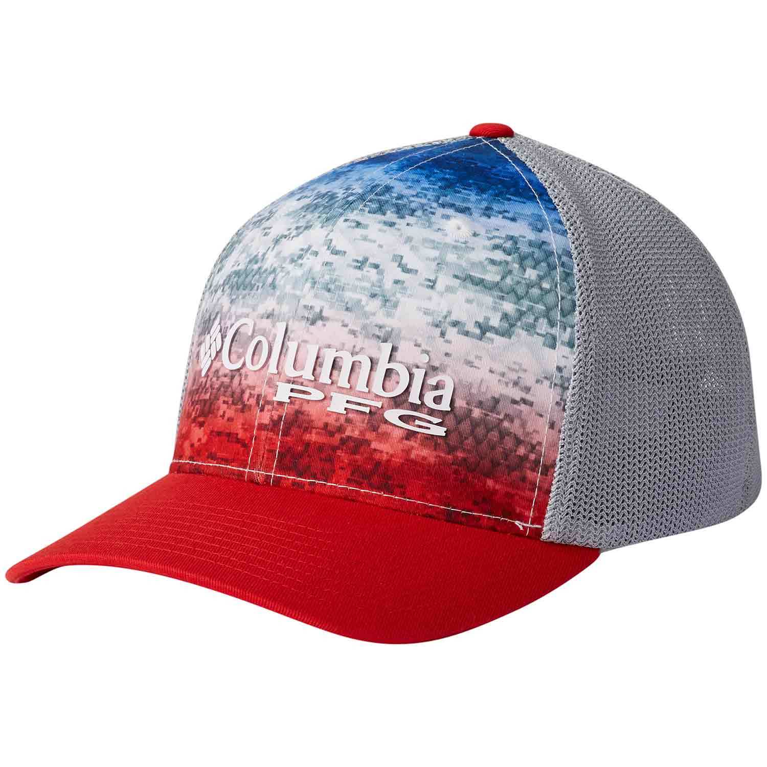 columbia camo mesh ball cap