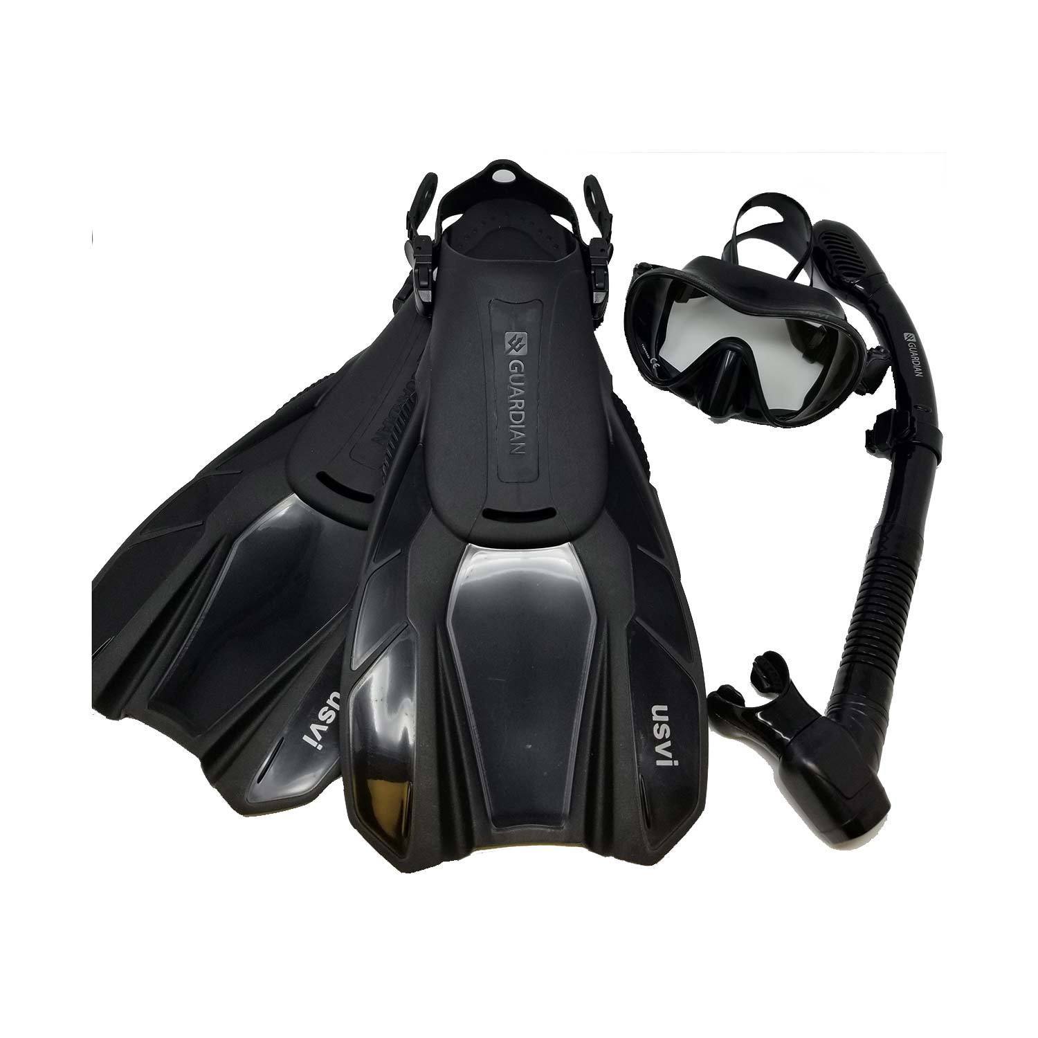 GUARDIAN SCUBA USVI Dry Adult Snorkel Sets | West Marine