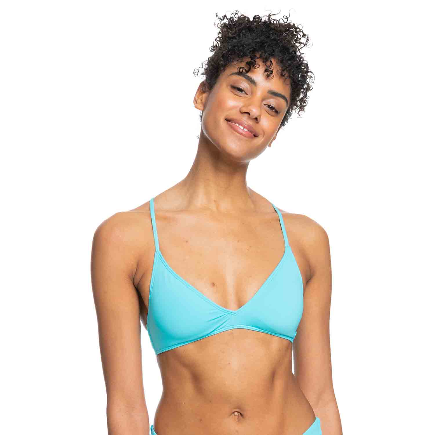 Roxy Women's Beach Classics Athletic Bikini Top