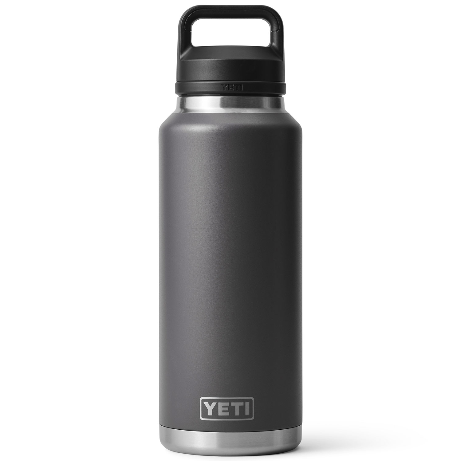 YETI Rambler 46 oz Bottle, with Chug Cap, Black - Free Shipping
