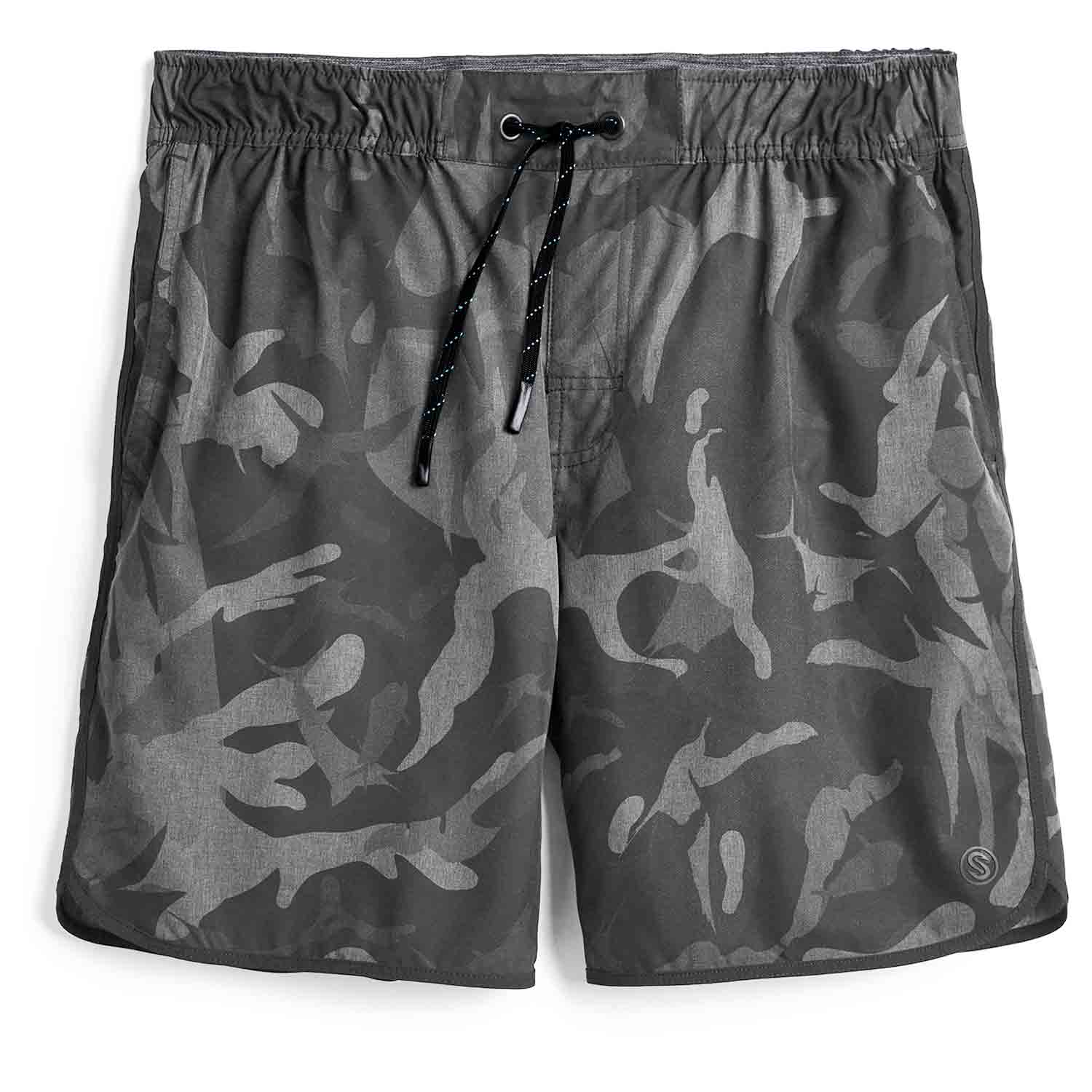 SCALES Men's Frigate Camo Volley Shorts | West Marine