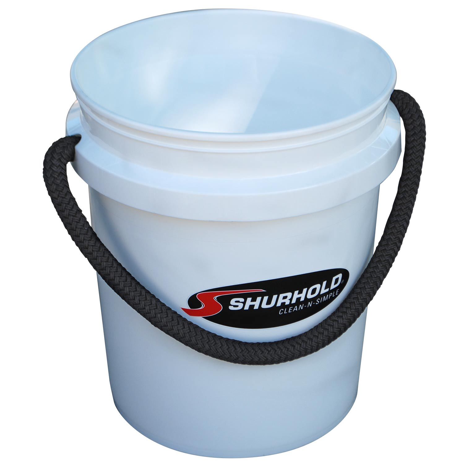 Built-in Bottom Handle 5 Gallon Bucket with Rope Handle