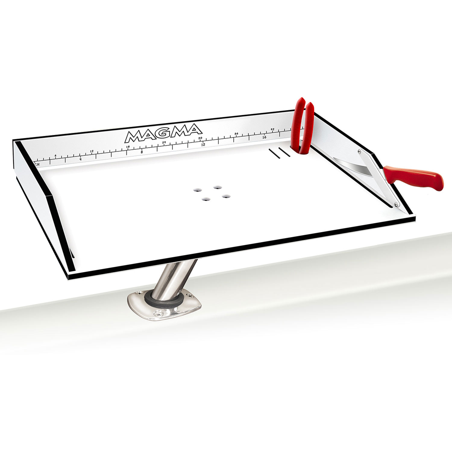 Bait/Fillet Serving Cutting Board Table, 17 7/8